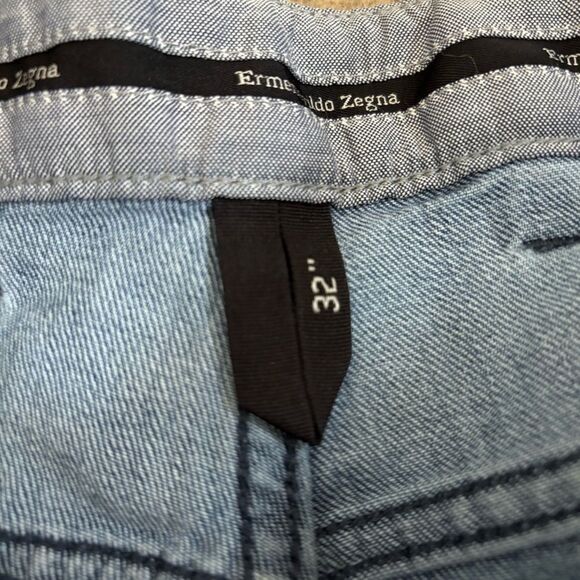 ERMENEGILDO ZEGNA Classic Blue Denim Jeans for Men size 32x31 timeless denim - Picture 5 of 8